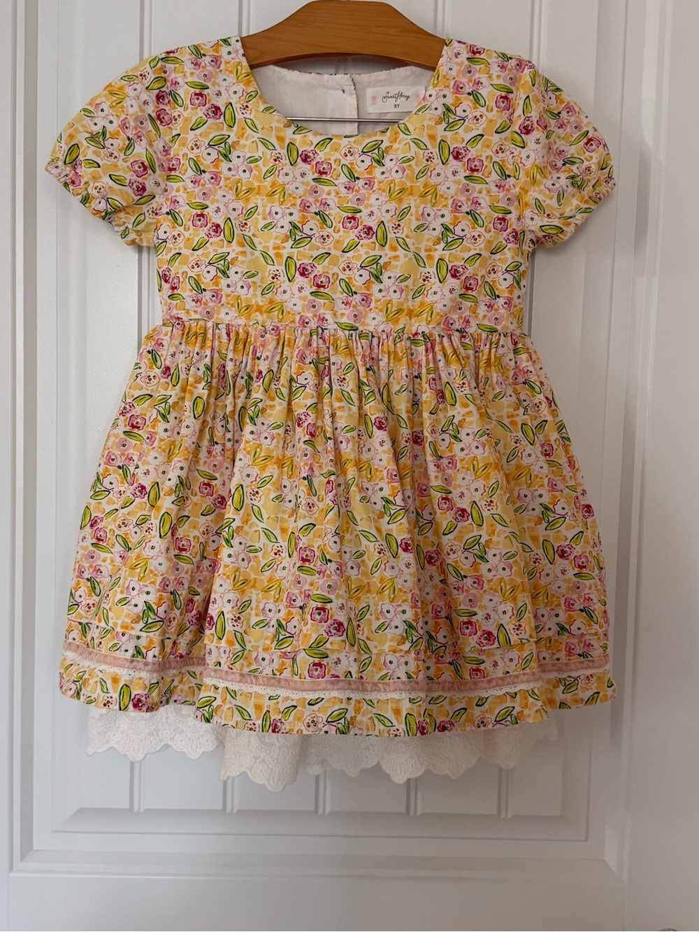 Sweet Honey Girls Floral Dress/Tunic Size 8Y Fall Colors 🍂🌼